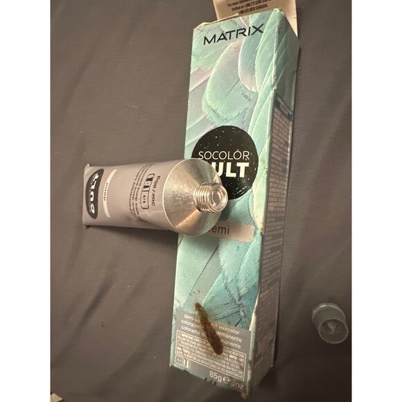 Discontinued Matrix SoColor Cult DUSTY TEAL Hair Color - Picture 4 of 5